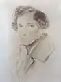 Felix Mendelssohn Bartholdy um 1832