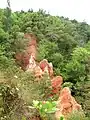 Felsen im Valée des Saints