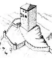 Vermutetes Aussehen vor 1400.