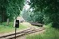 Betriebsgelände der Waldbahn Felsőtárkány