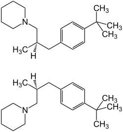 Strukturformel von Fenpropidin
