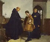 Luthers Eintritt ins Kloster
