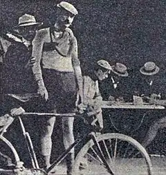 Fernand Vast beim Paris–Troyes 1903