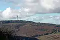Fernmeldeturm Brackenheim 1, vom Michaelsberg aus gesehen