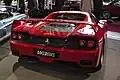 Heckansicht des Ferrari F50