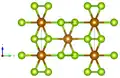 mit Blickrichtung parallel zur a-Achse