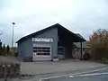 Löschgruppe der Radevormwalder Feuerwehr in Herkingrade im Oktober 2004