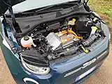 Motorraum 87 kW (118&nbsp;PS)-Version