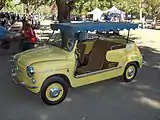 Fiat 500 Jolly (links) und 600 Jolly (rechts)