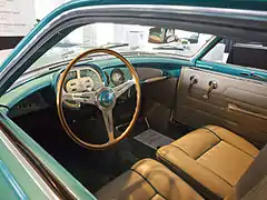 Blick in den Innenraum eines Fiat 8V&nbsp;Supersonic