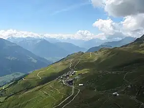 Fiescheralp gen Westen