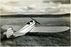 Die F 4 mit dem Motor Salmson AD 9, 40 PS