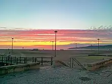 Sonnenuntergang an der Praia da Claridade