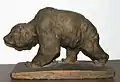 Bronzefigur„Laufender Bär“