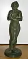 Bronzefigur „Mädchen mit Halskette“