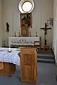 Innenansicht der Filialkirche Edlitz