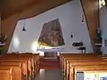 Filialkirche hl. Ubald mit Fresko