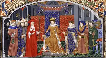 Krönung Philipps IV. des Schönen