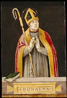 Filippino Lippi: Porträt des heiligen Donatus