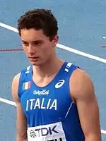 Filippo TortuRang sechs in 20,62&nbsp;s
