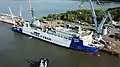 Die Finbo Cargo in Naantali (Turku Repair Yard)