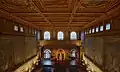 Palazzo Vecchio: Salone dei Cinquecento, von Vasari 7&nbsp;m erhöht