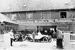Gebäude von Motorräder Graefe & Abt Automobile, ca. 1920