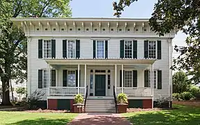 Frontfassade First White House of the Confederacy (2016)