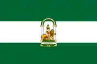 Flagge Andalusiens