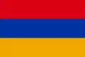 2:3 Flagge der Demokratischen Republik Armenien 1918–1922