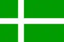 Offizielle Flagge für Barra, Schottland
