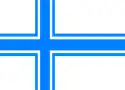 Nicht angenommener Flaggenentwurf von Magnus Thordarson, 1914
