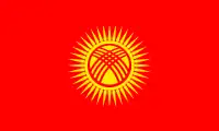 Flagge Kirgisistans