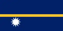 Flagge Naurus