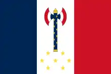 État français:Präsidentenstandarte