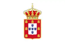 Flagge Portugals ab 1706