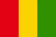 Flagge des Königreiches Ruanda von 1959 bis 1962