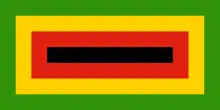 Flagge der ZANU-PF