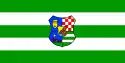 Flagge der Gespanschaft Zagreb