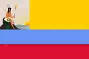 Flagge der Ersten Republik von 1811 bis 1812