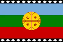 Flagge der Mapuche