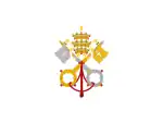 Flagge des Kirchenstaats, 1803–1825