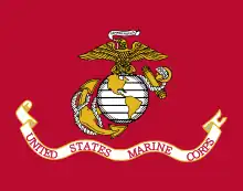 Flagge des US Marine Corps