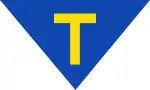 Flagge der Stadt Tönisvorst