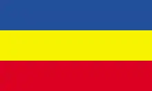Flagge des Landesteils Mecklenburg