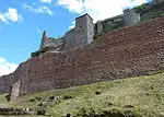 Nördliche Ringmauer der Unterburg (teilrekonstruiert)