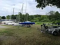 Trailerplatz, Jollenwiese Yachthafen Glücksburg