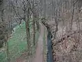 Floßgraben und Zwickauer Mulde beim Rechenhaus