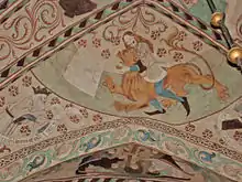 Wandmalerei in der Kirche von Floda (Katrineholm)