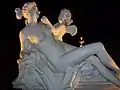 Flora mit Zephyr bei Nacht